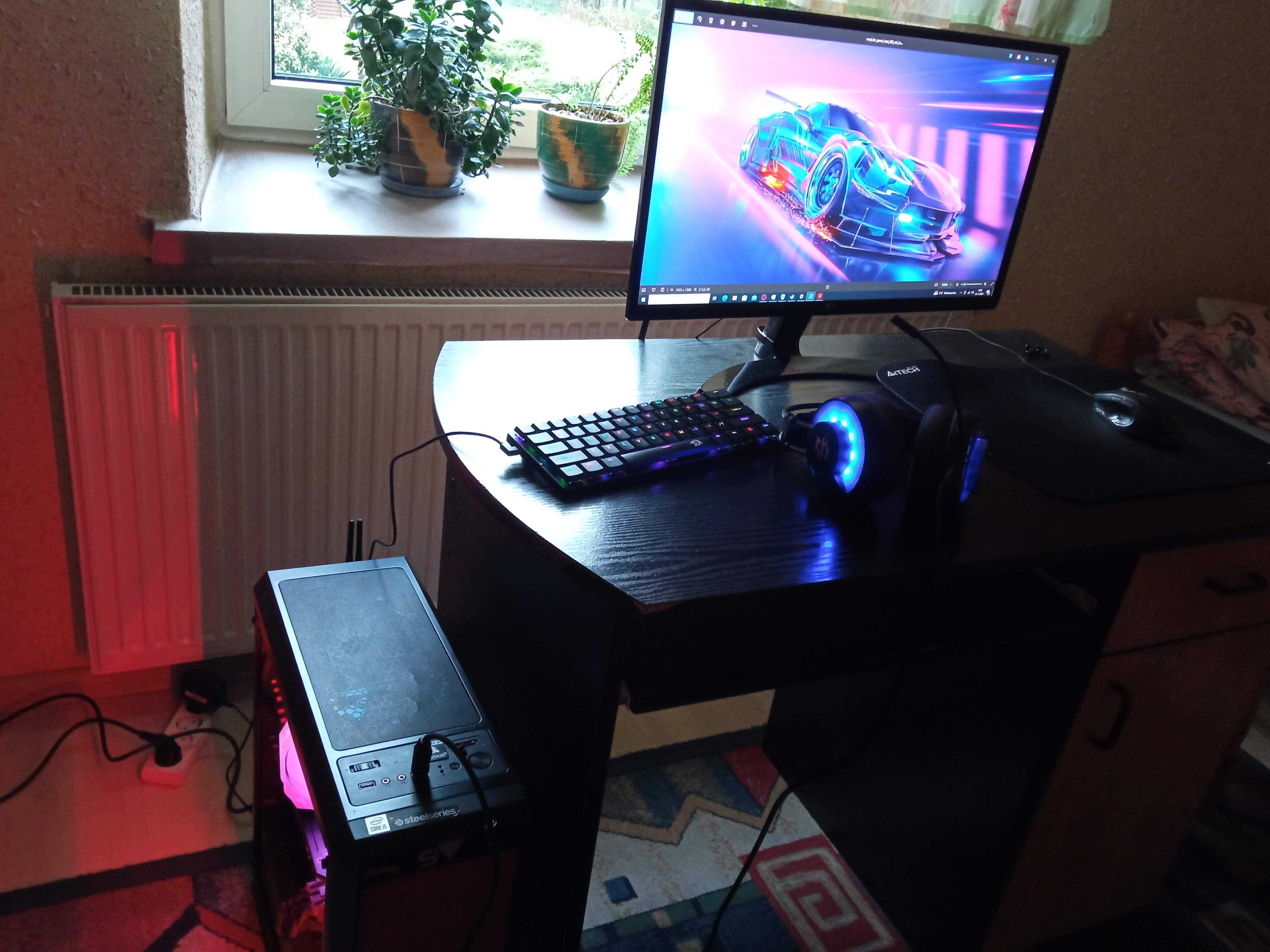 PC kompletny i5 10400#monitor#Corsair750# Gaming