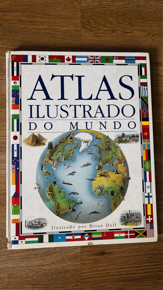 Atlas ilustrado - 3 volumes