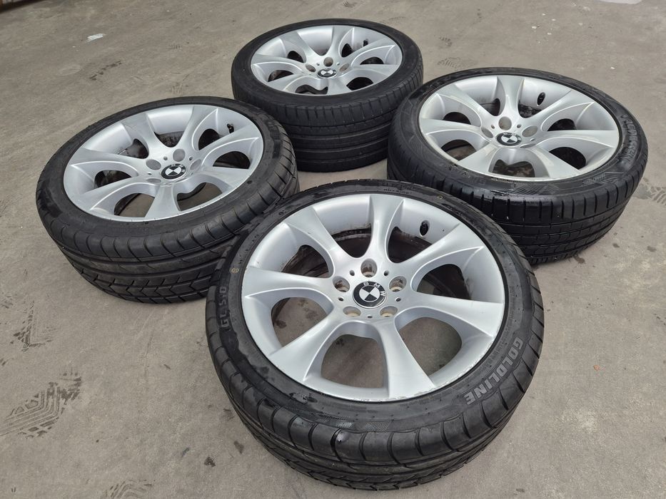 BMW BBS felgi 18" z oponami lato 6mm 5x120 8J ET20 OEM