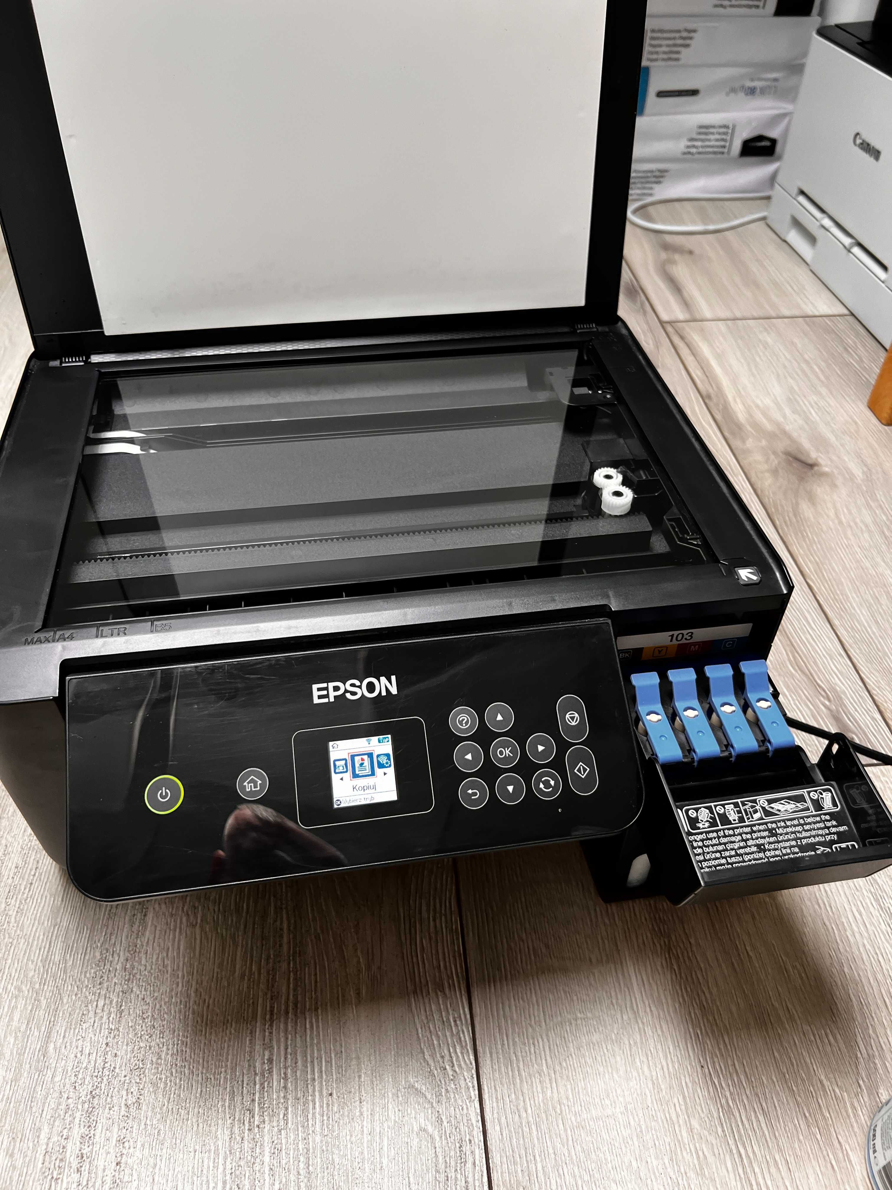 Epson L3160  ecotank urządzenie wielofunkcyjne - stan BDB Tanii DRUK