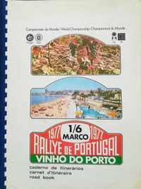 Road Book Rali de Portugal 1977