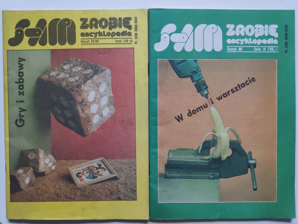 Zeszyt czasopismo "Sam zrobię encyklopedia" rok 1986 PRL