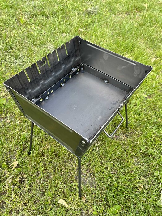 Mangal Gril składany Mangal walizka Szaszlyki na 6 szampurów мангал