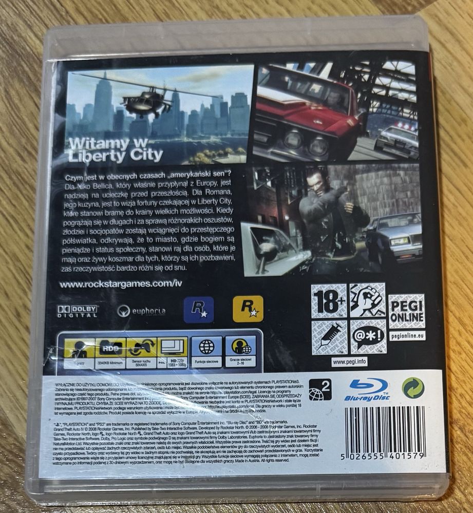 GTA 4 PS3.
