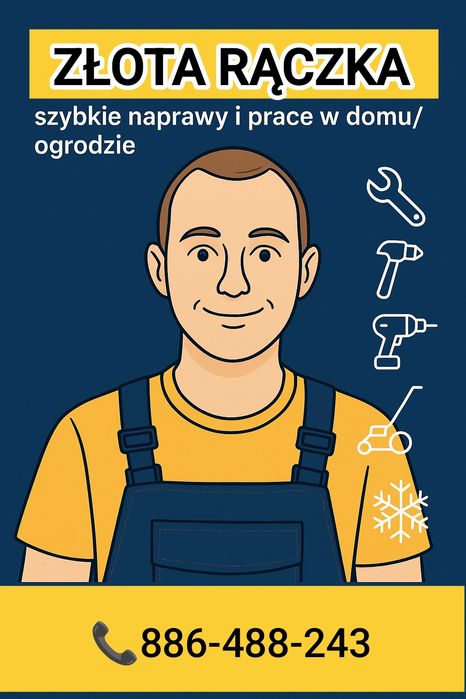 Złota Rączka – naprawy, montaż, ogród,  – PLESZEW/KALISZ/JAROCIN