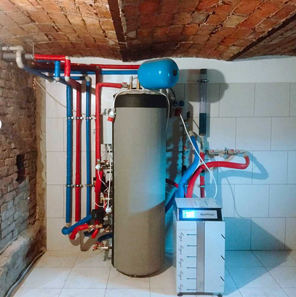 Gruntowa pompa ciepła KONCEPTUS 8,4kW - kompletna instalacja