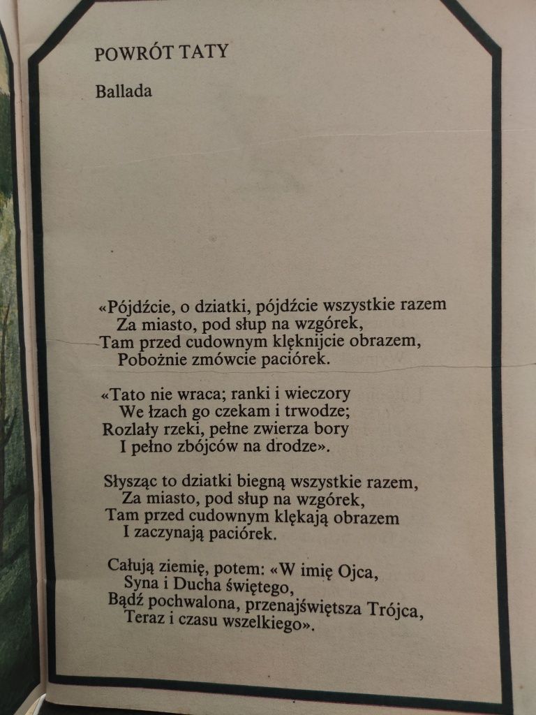 Powrót taty, Pani Twardowska - Adam Mickiewicz