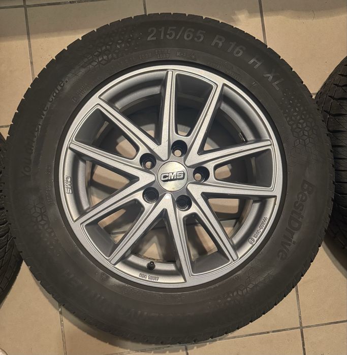 Koła Felgi alumionowe CMS 215/65 r16 opony zimowe Bestdrive