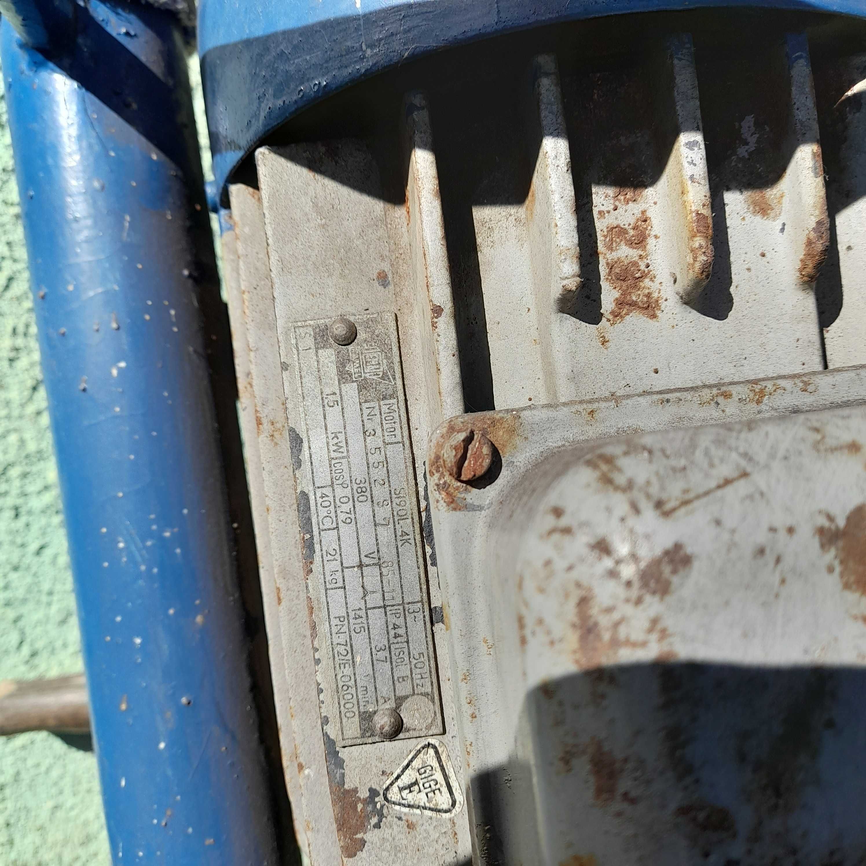 pompa brudnej  wody szamba ścieki mocna silnik 1.5 kw.