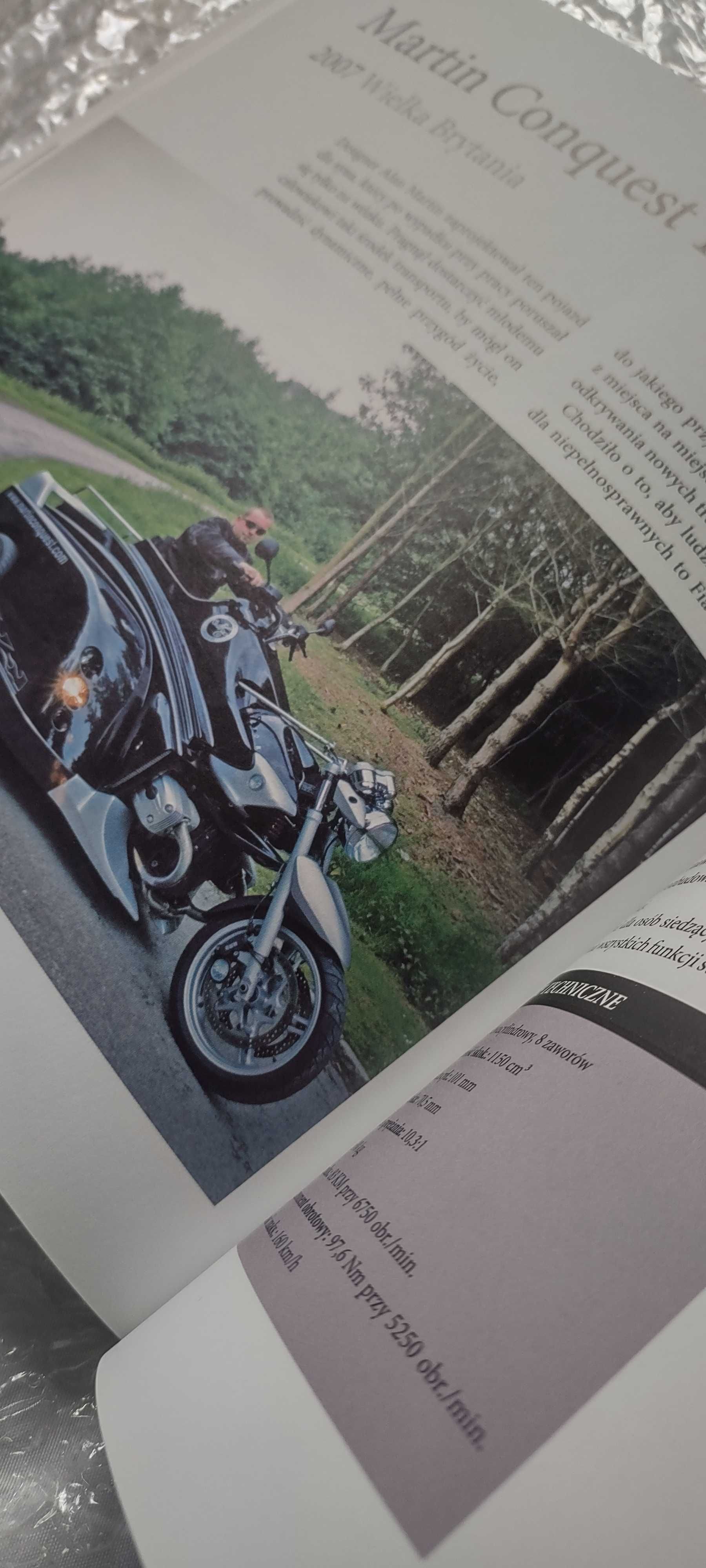 Dla Fana motocykle motory album ilustrowany 124 marki opisy zdjęcia !