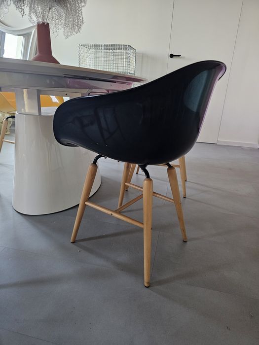 Krzesło kubełkowe z oparciem Kare design