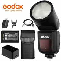 Lampa błyskowa Godox V1 s do SONY bateria akumulator quadralite