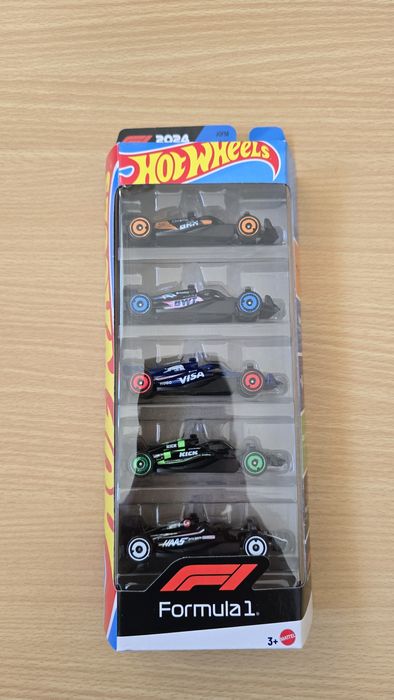 Hotwheels pack 5 fórmula 1