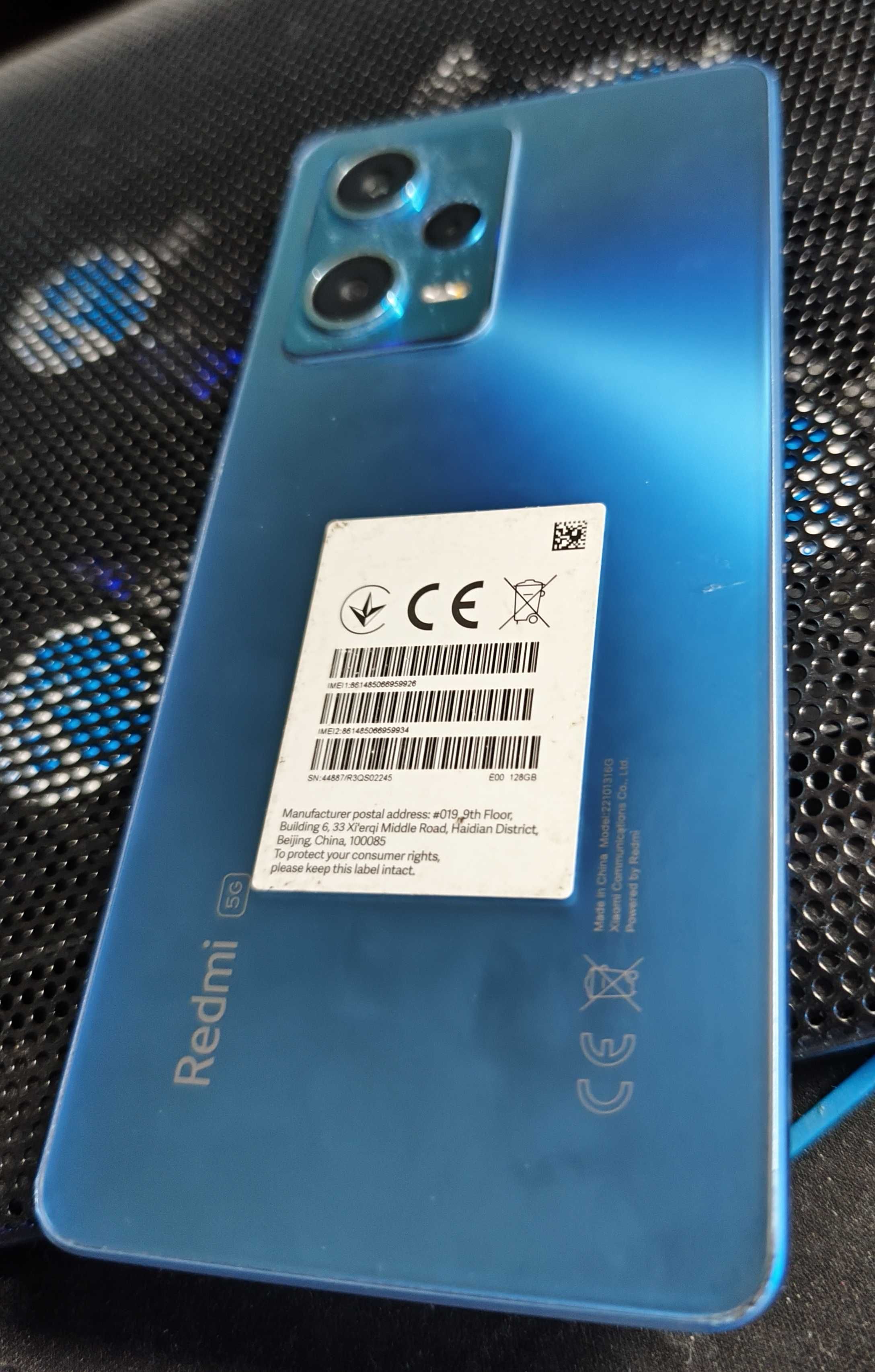 Xiaomi Redmi Note 12 Pro 5G 6/128GB uszkodzony włącznik OKAZJA