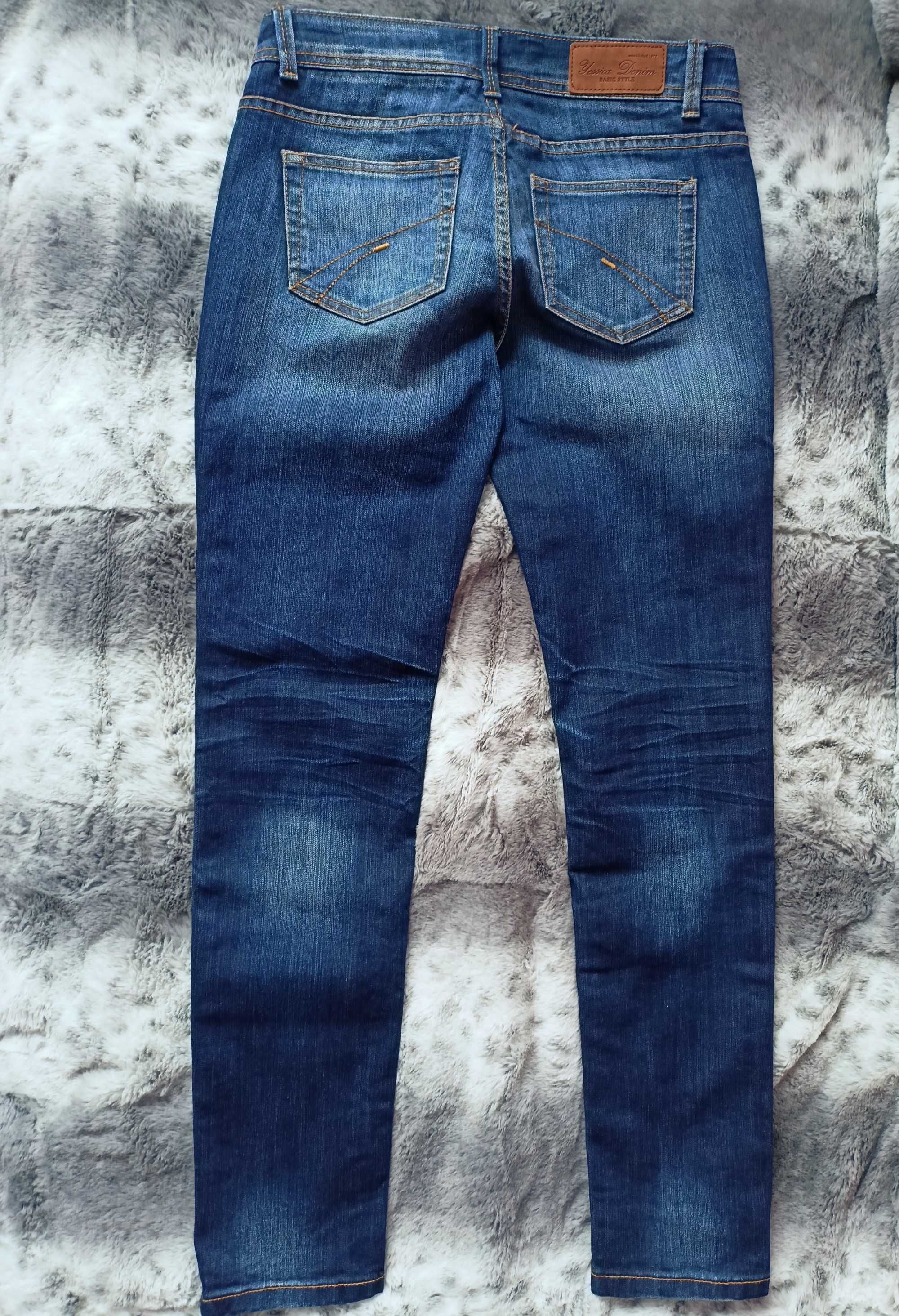 123/Jeansy C&A damskie skinny leg rozm 36