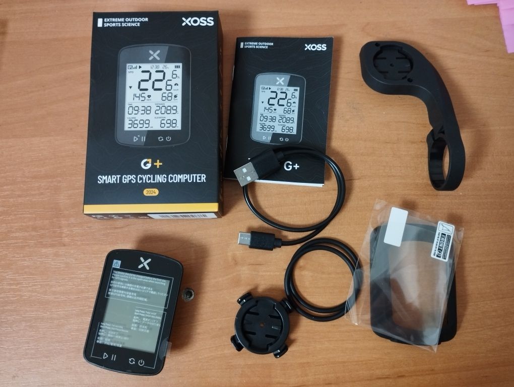 Велокомпьютер XOSS G2+ GPS / ANT+