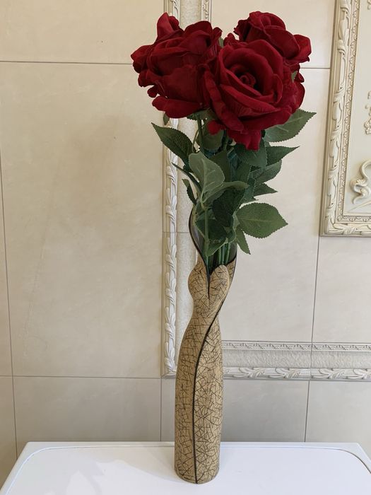 Ваза ГРАЦИЯ декоративная интерьерная. Домашний декор. Подарок/сувенир