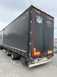 Przyczepa tandem Wielton+zabudowa firanka WECON komplet volvo fh daf