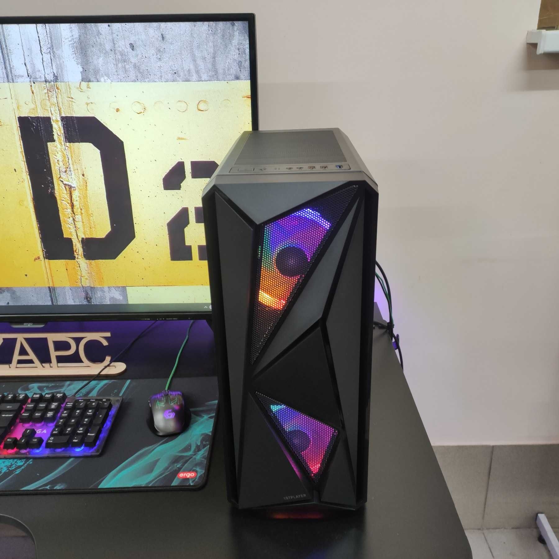 Игровой Компютер Intel Core i7, 16GB RAM, AORUS RX 570 4GB, SSD 512 m2