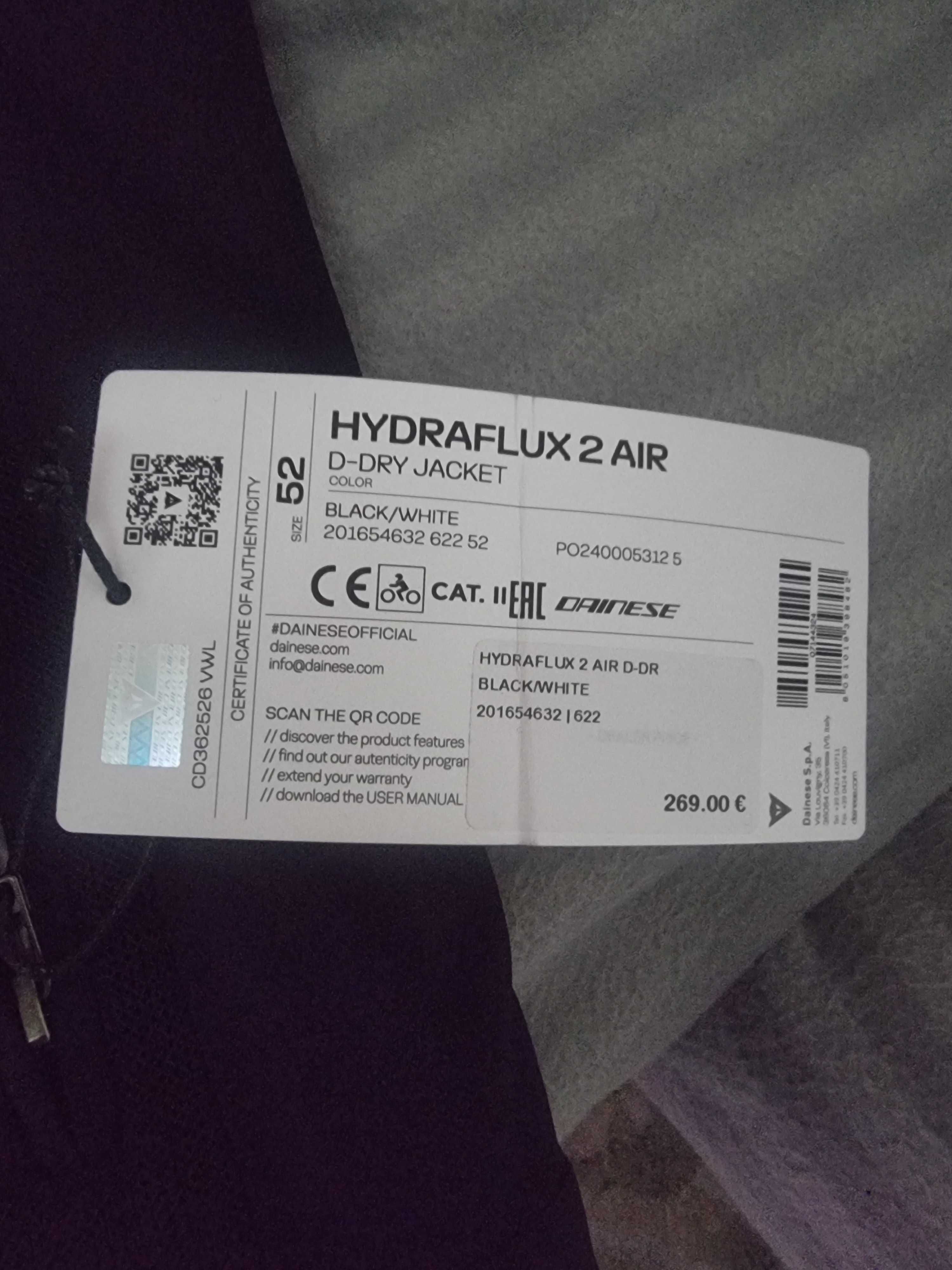 Casaco moto Dainese Hydraflux 2