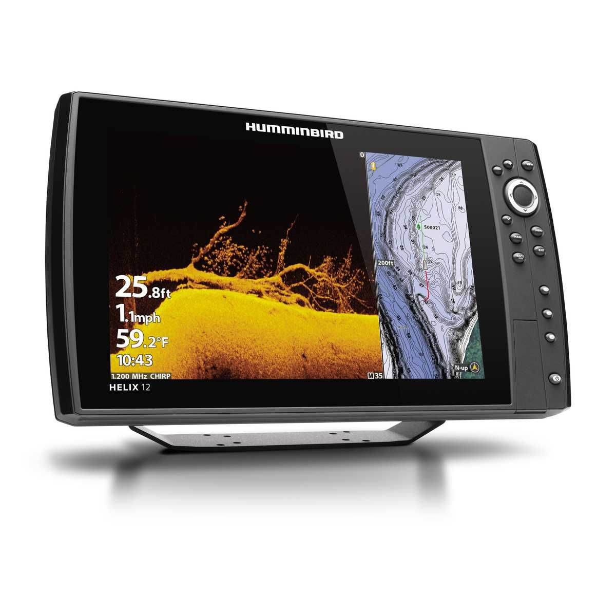 Єхолот Картплоттер Humminbird HELIX 12 CHIRP MEGA SI+ G4N (411970-1)