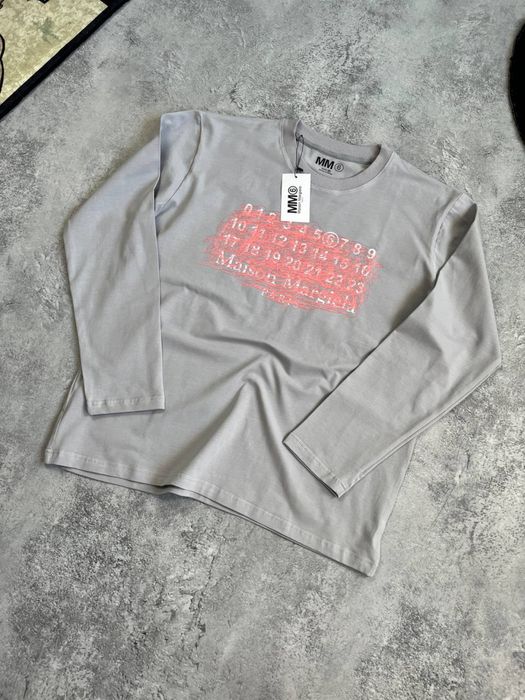 Кофта Maison Margiela MM6 сіра / Мейсон марджела лонгслів