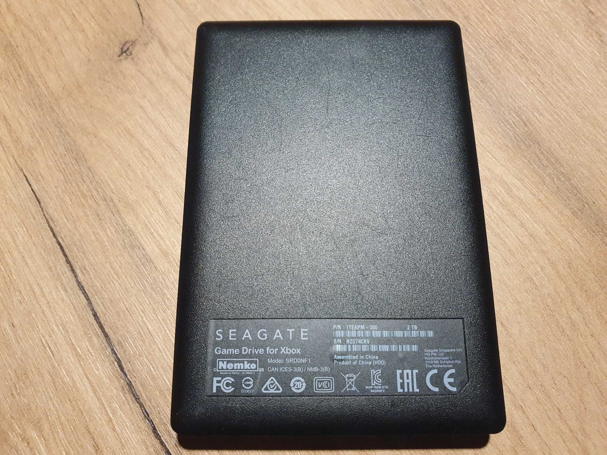 Dysk zewnętrzny Seagate Game Drive for Xbox 2 TB