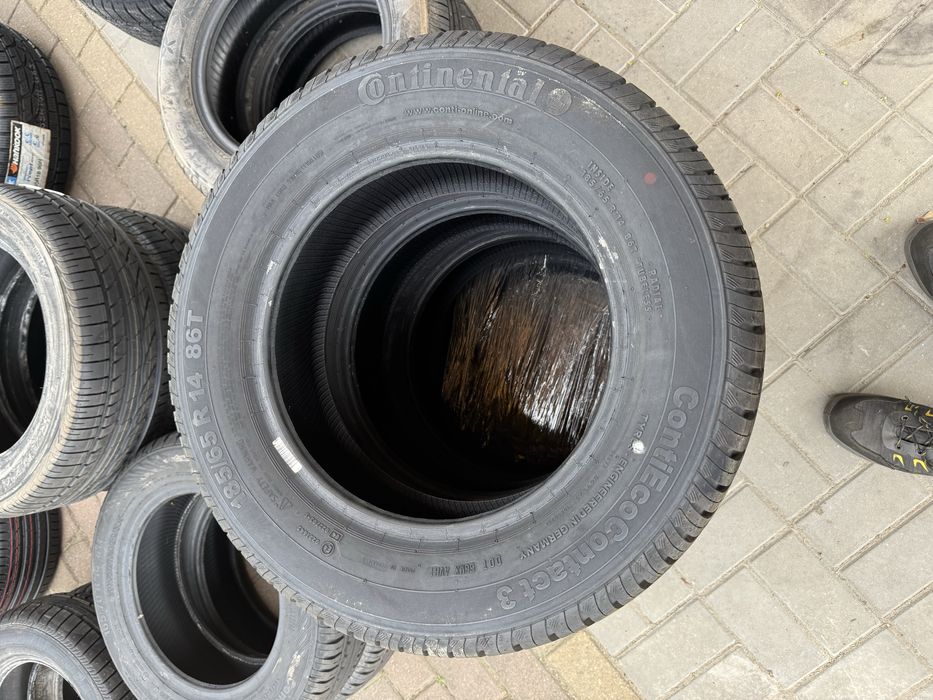 Komplet opon letnich 185/65/14 86T Continental - Nowe/Demo Faktura VAT
