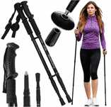 KIJKI TREKKINGOWE do chodzenia nordic walking 63-135cm para 2 SZTUKI