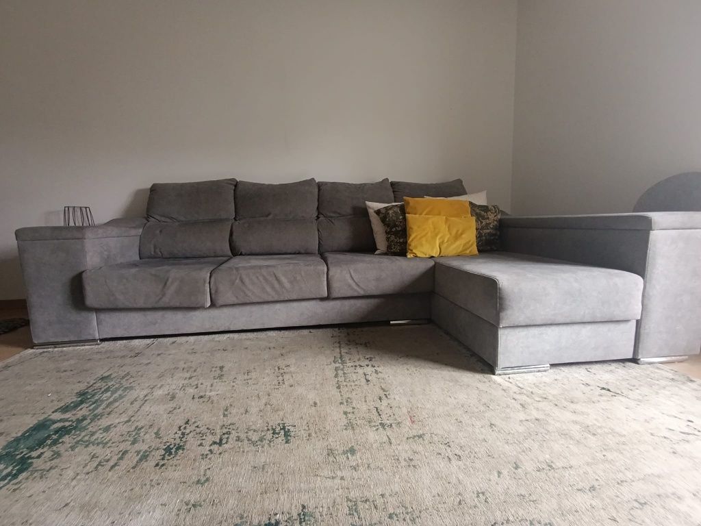 Sofá cinza como NOVO