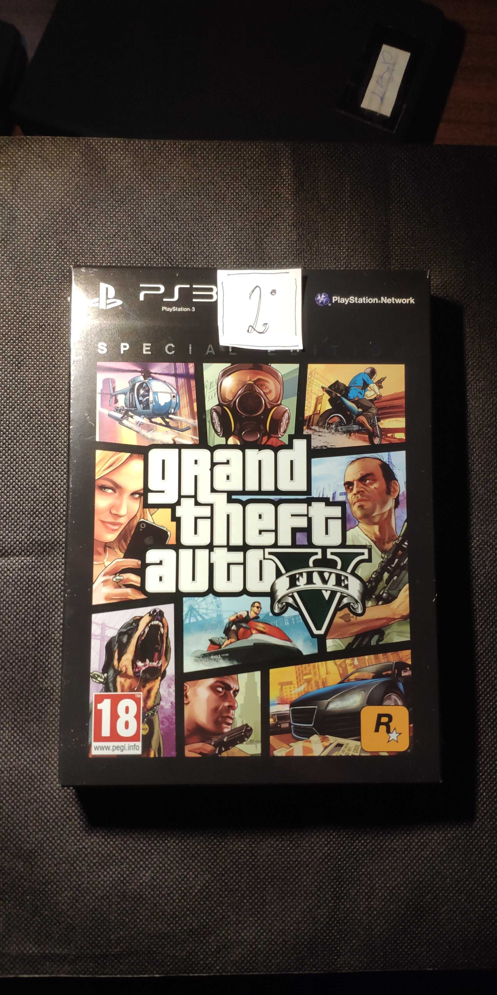 Grand Theft Auto V: Special Edition (Playstation 3) - Novo/Selado