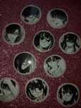 10 naklejek handmade