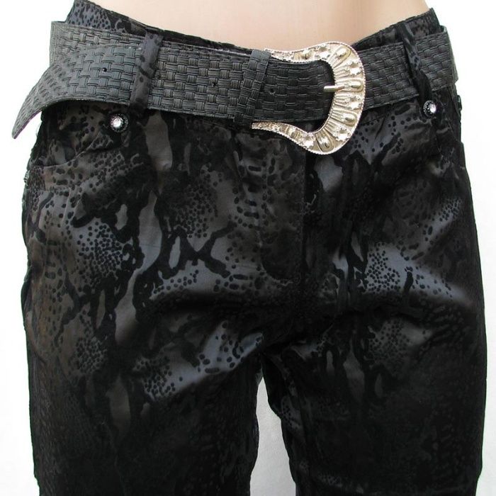 Штаны женские атласные