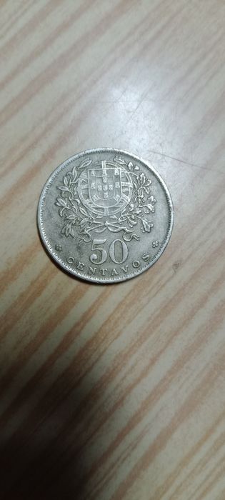 Moedas 50 centavos