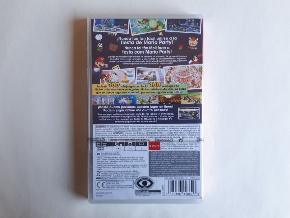 Mario Party Superstars Selado Nintendo Switch