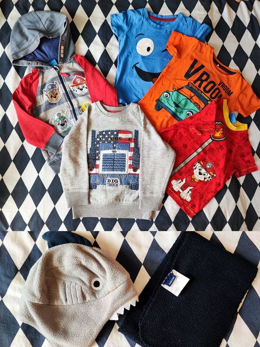 Paka ubrań Tu George Name IT Geox 92-98