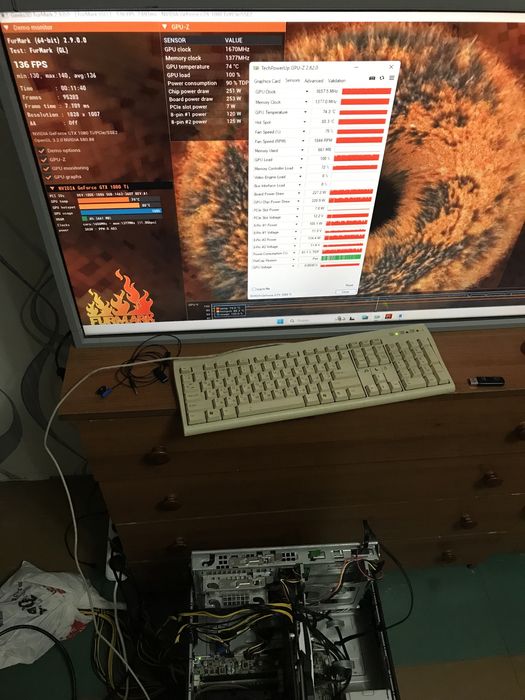 ігрова відеокарта MSI GTX 1080 ti 11gb Armor OC