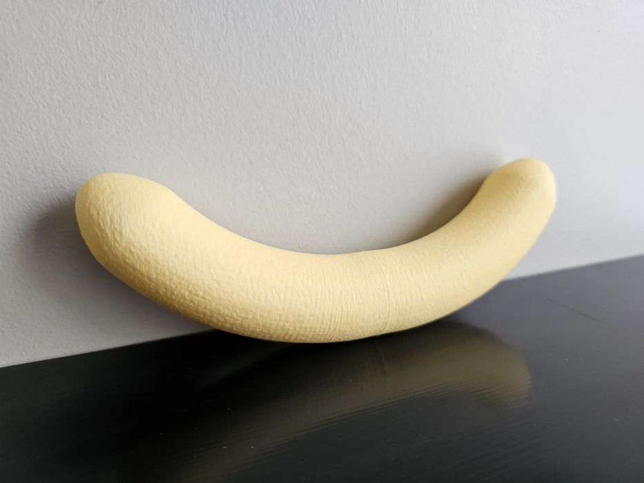 Modelo 3D Estranho: Miolo de Banana