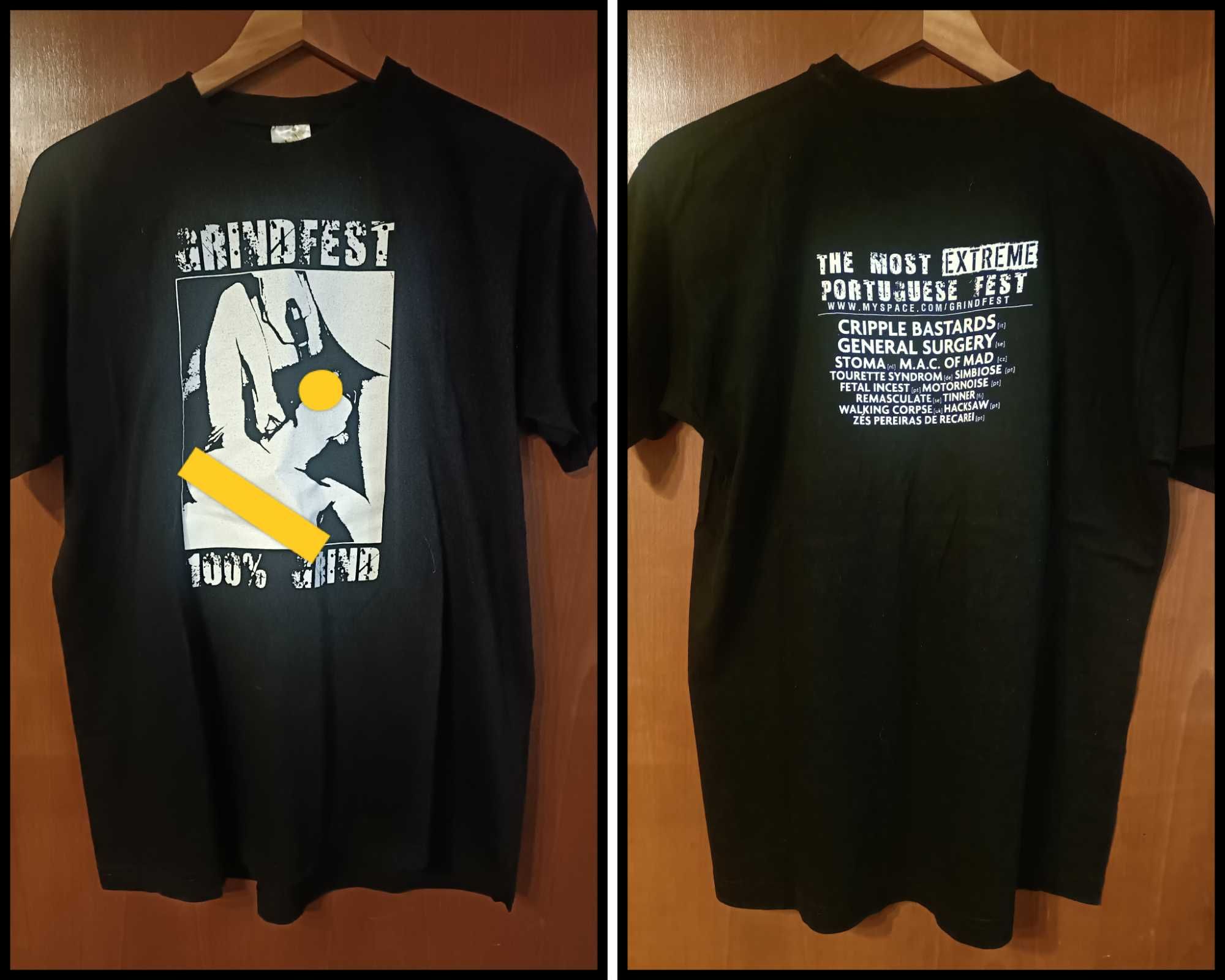 T-Shirts de Festivais de Metal