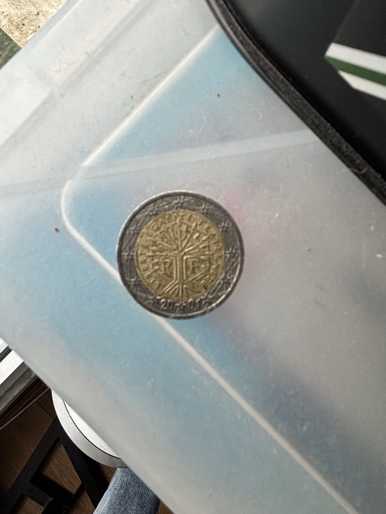 Moeda de 2 euros Francesa 2001