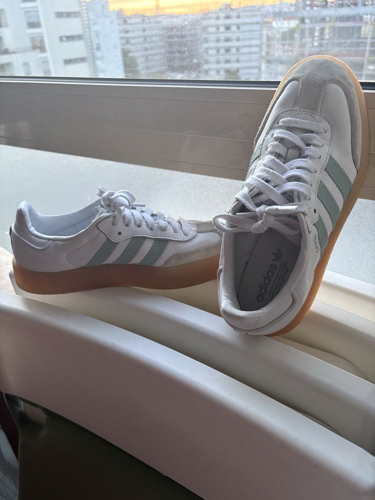 Adidas Samba plataforma