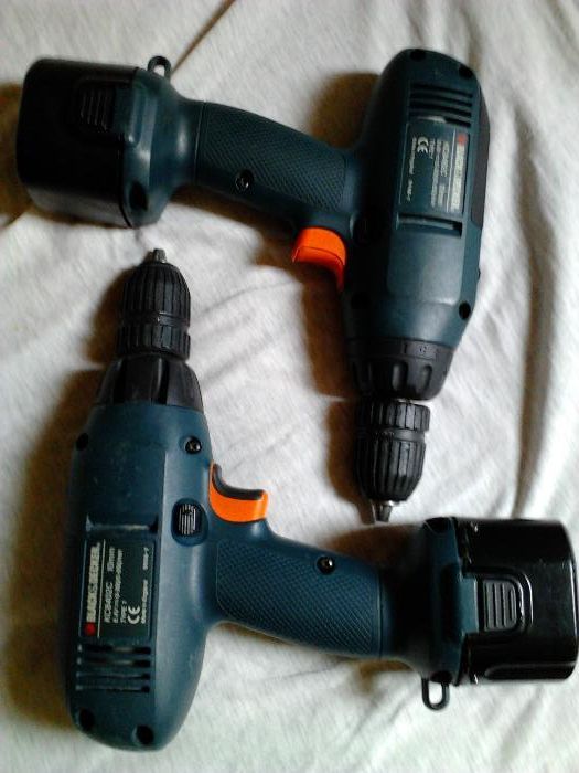 2 Wiertarki aku Black&Decker