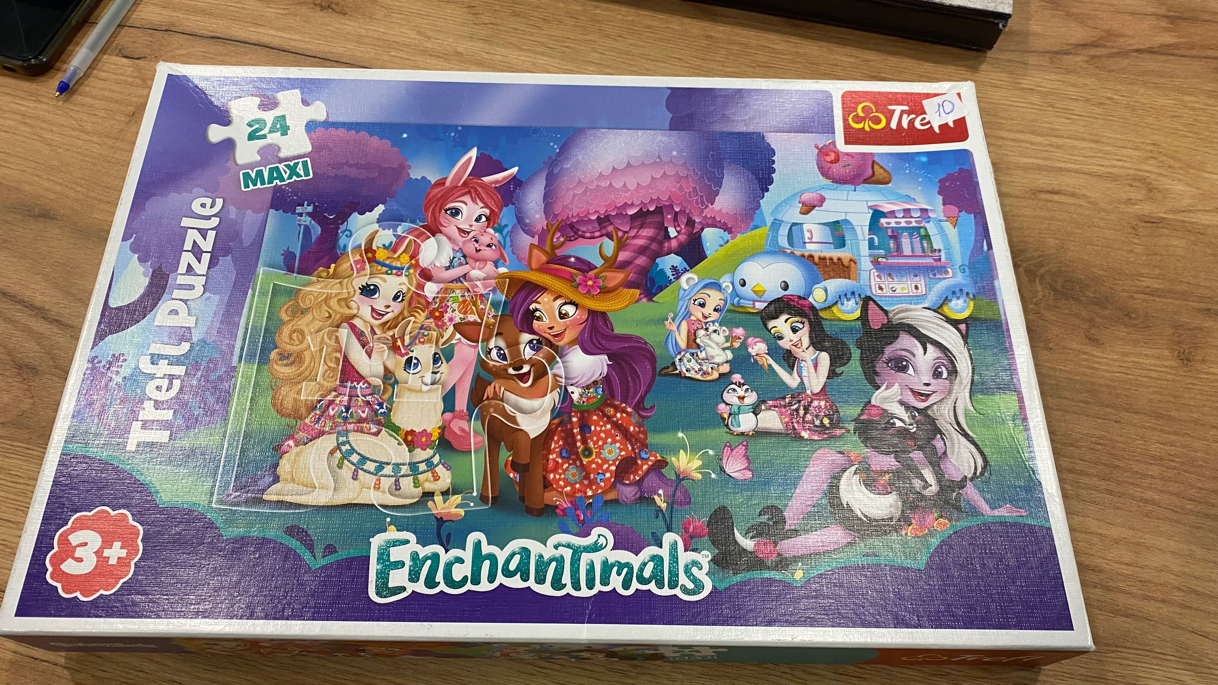 Puzzle dla dzieci 3+ Enchantimals