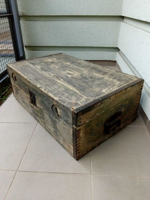 Unikalna skrzynia niemiecka.Wehrmacht II wojna światowa.