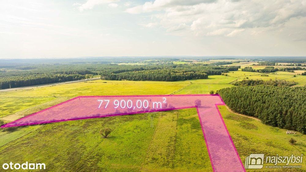 Przybiernów-ziemia rolna 7,79 ha