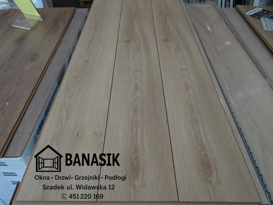 Od ręki! Panele Podłogowe Laminowane Dąb Toledo AC4 8mm Łódzkie/Szadek