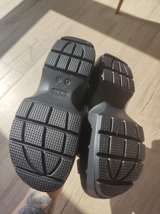 Новые босоножки crocs 42 43 кроксы W11