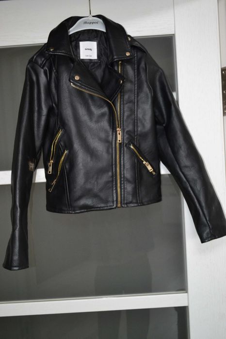 Шкіряна куртка, шкірянка,косуха для дівчинки,девочки