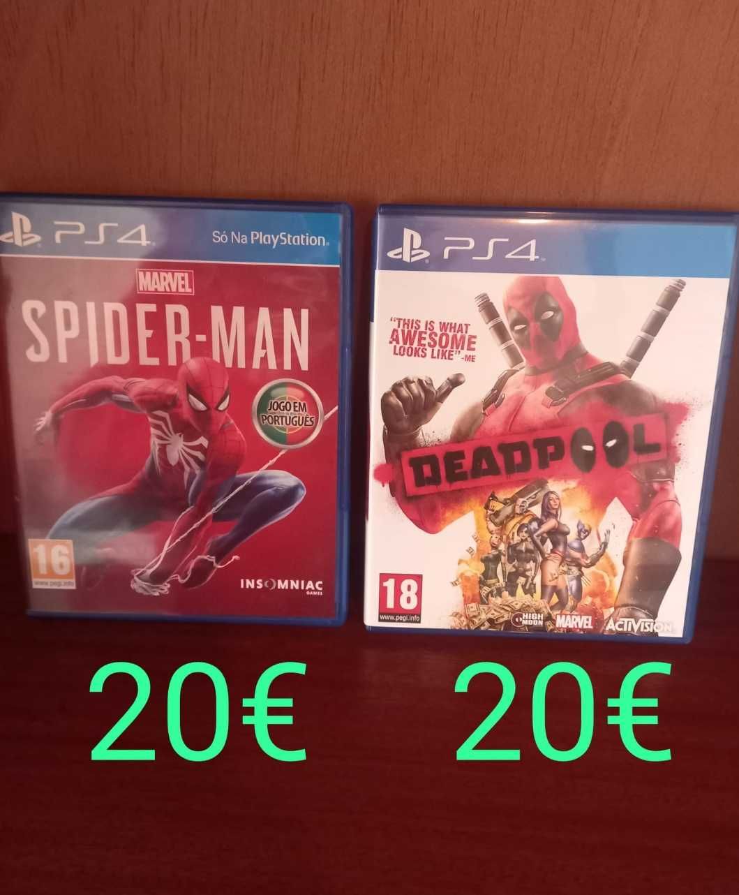 Jogos ps4 como novos