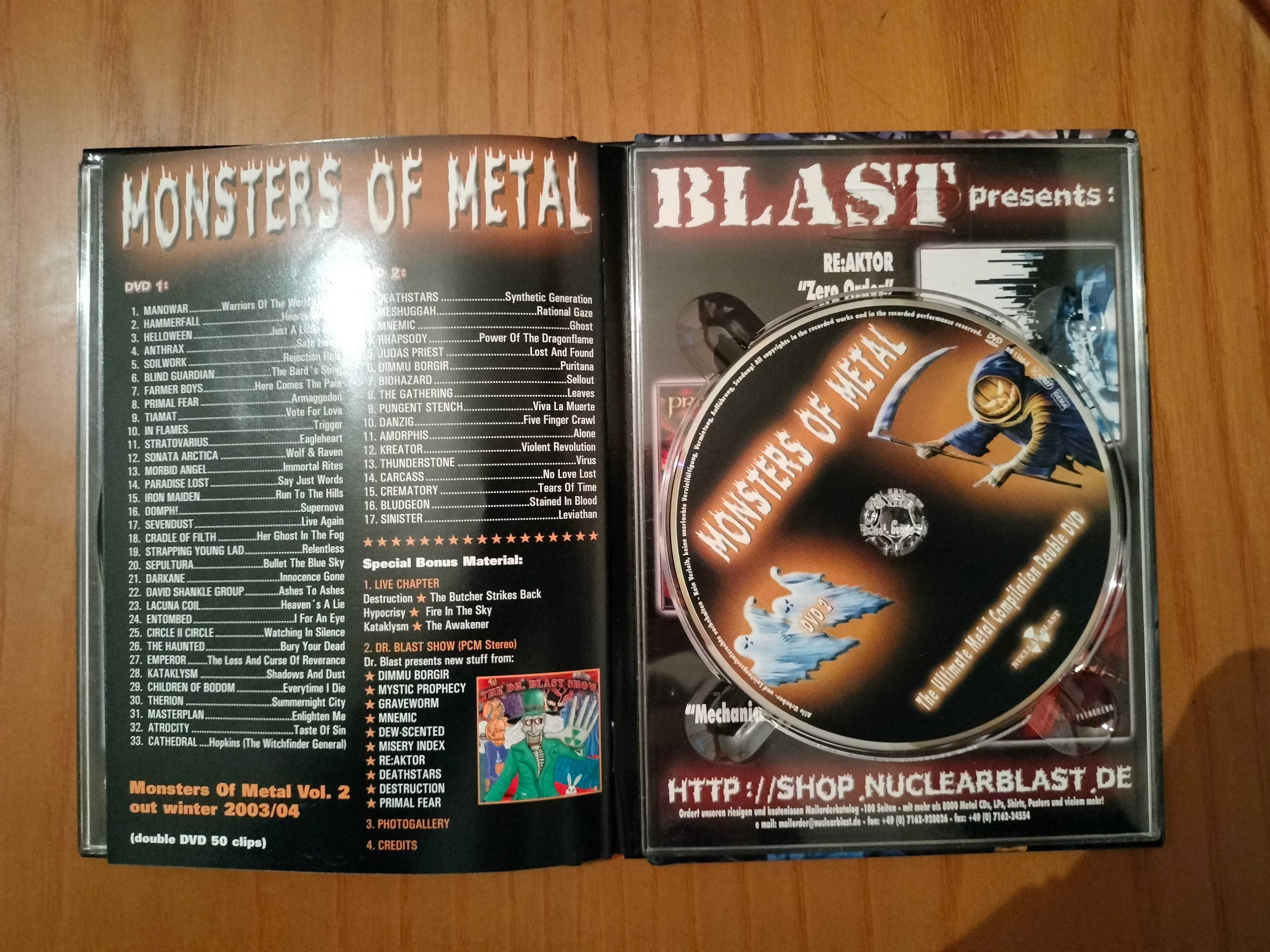 Monsters Of Metal Volume I